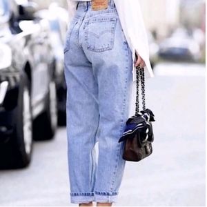 Levi's 550 Y2K Light Wash Relaxed Fit Tapered Leg Jeans Size 9